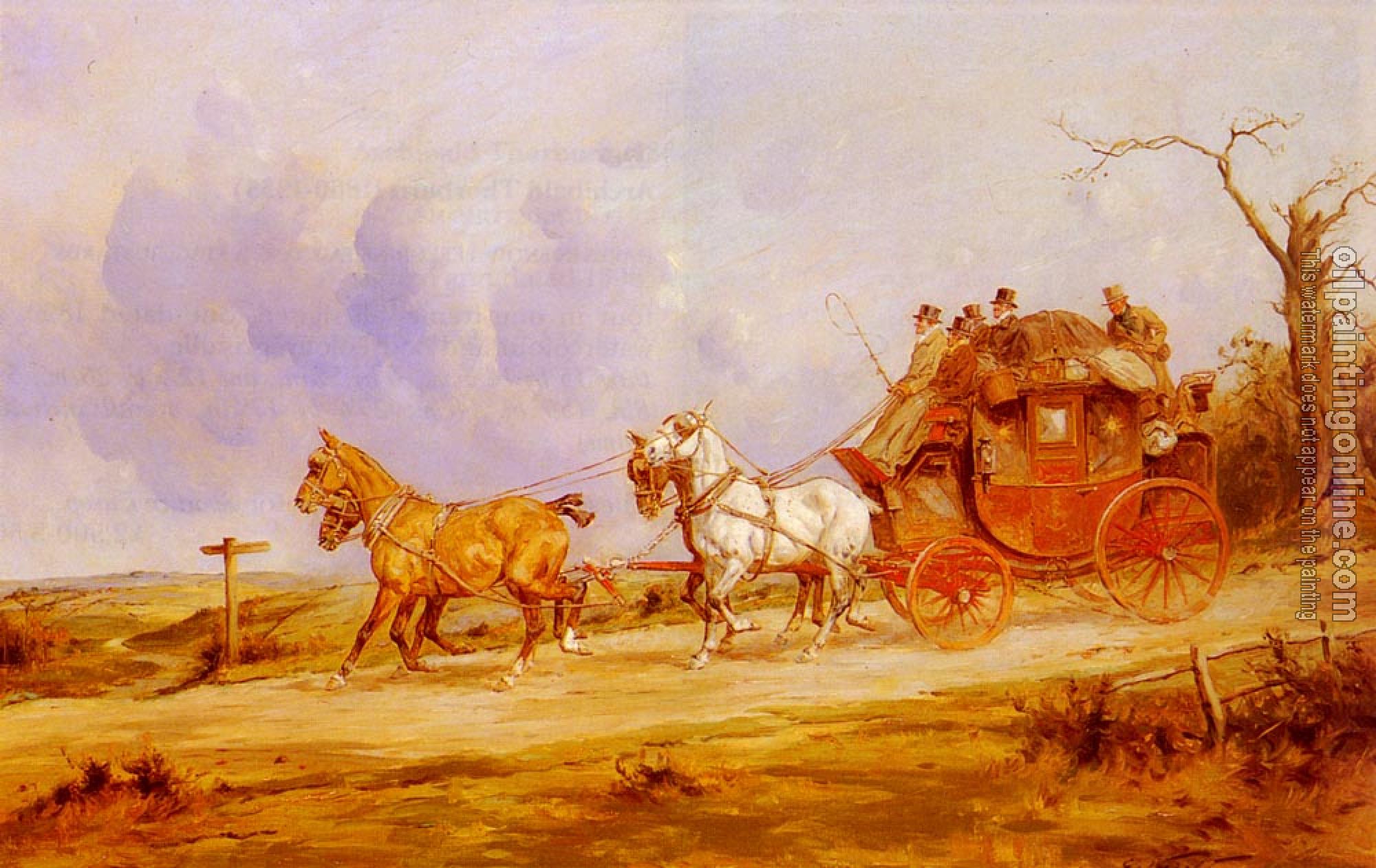 Wright, George - A Coach And Four On The Open Road